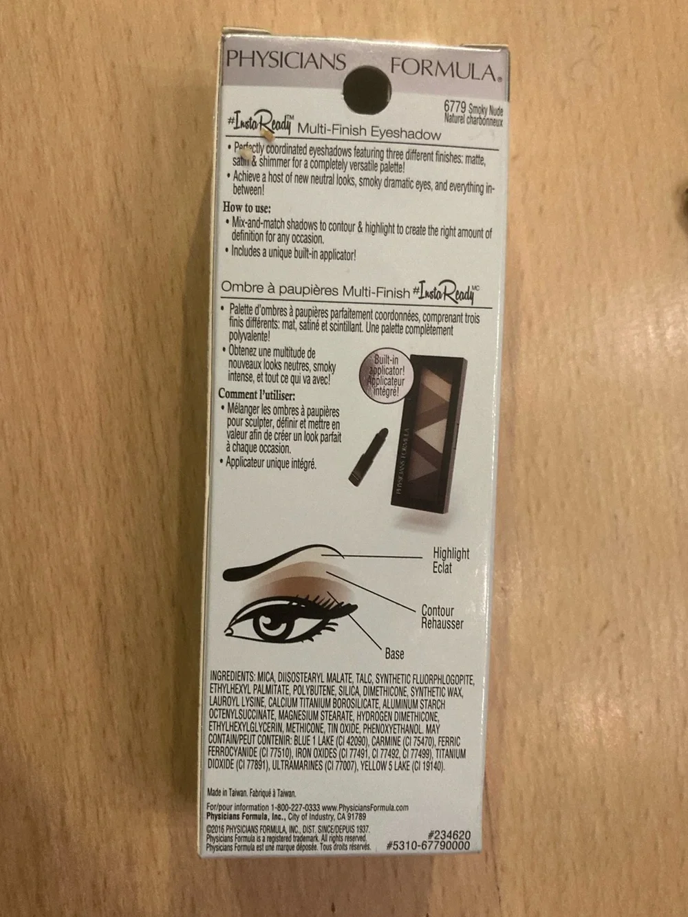 Physicians Formula Eyeshadow Palette - Simply Neutral - Beige, silver, blue